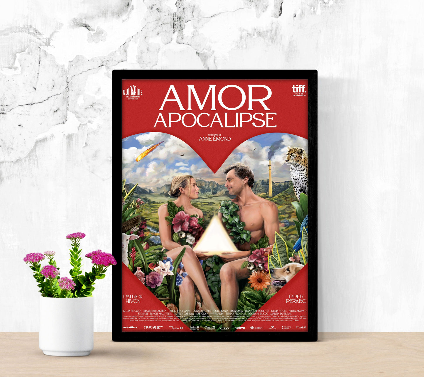 Amour Apocalypse - paper poster