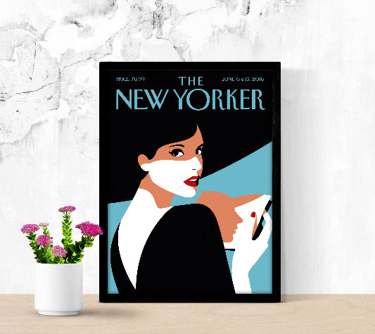 The New Yorker June 6 & 13 2016 framed poster
