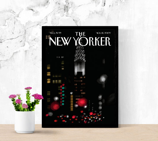The New Yorker November 16th 2009 framed poster