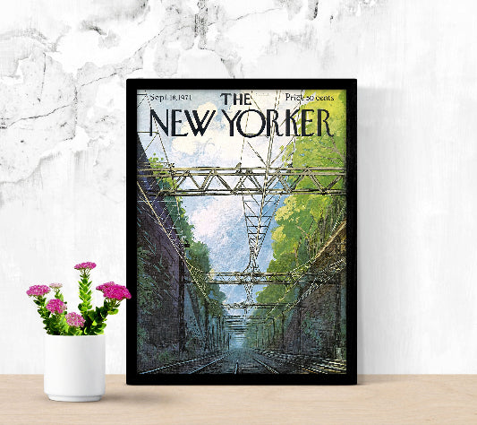 The New Yorker 18th Sept 1971 framed poster