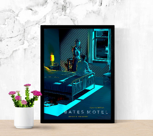 Bates Motel Cinematic Wall Art framed poster