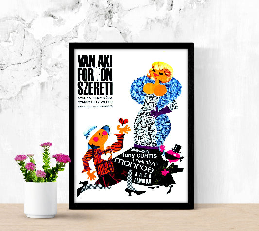 Some Like It Hot Wall Art framed poster