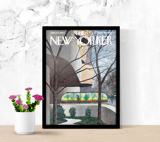 The New Yorker 24 Jan 1970 framed poster
