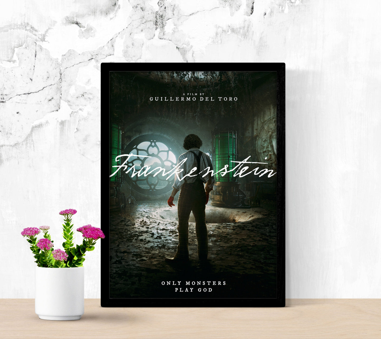 Frankenstein - paper poster