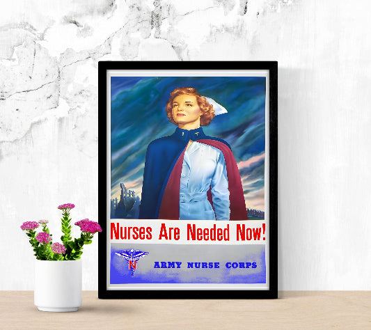 US Army Recruiting Framed Poster