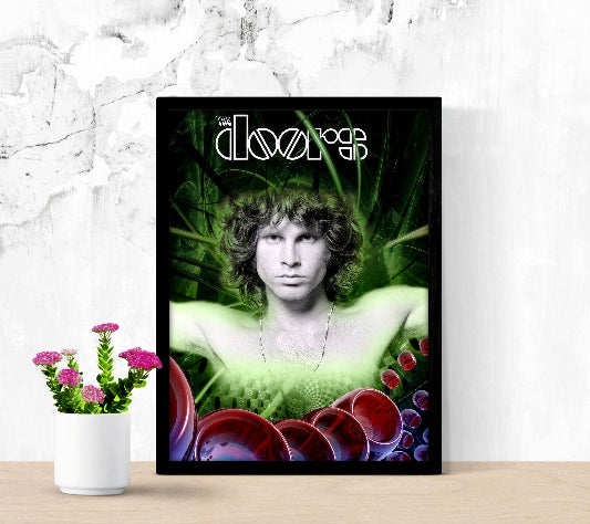 The Doors Jim Morrison framed poster