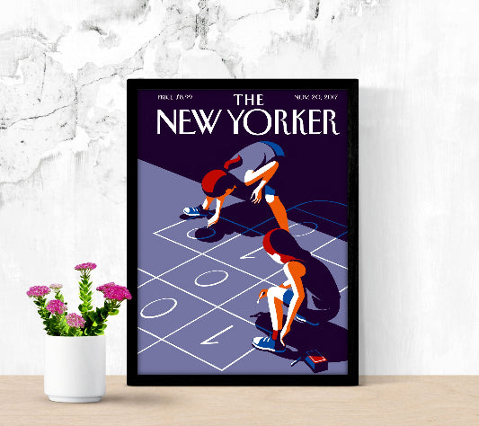 The New Yorker Nov 20 2017 framed poster
