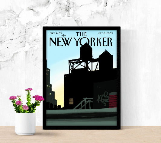 The New Yorker Sept 21 2009 framed poster
