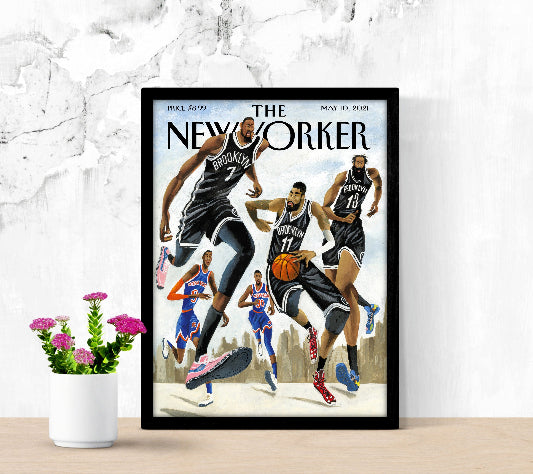 The New Yorker May 10 2021 framed poster