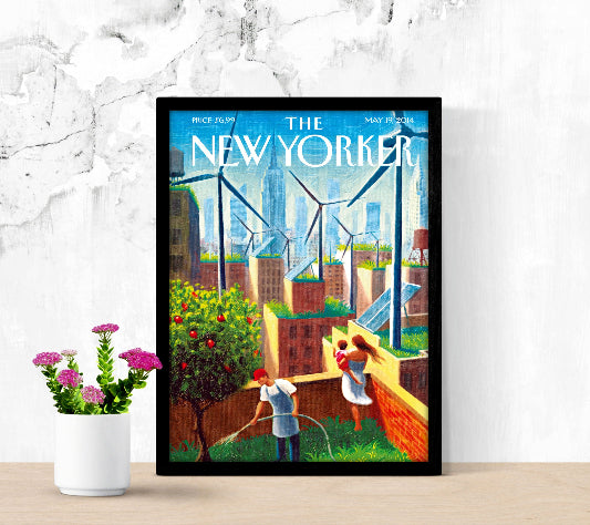 The New Yorker May 19 2014 framed poster