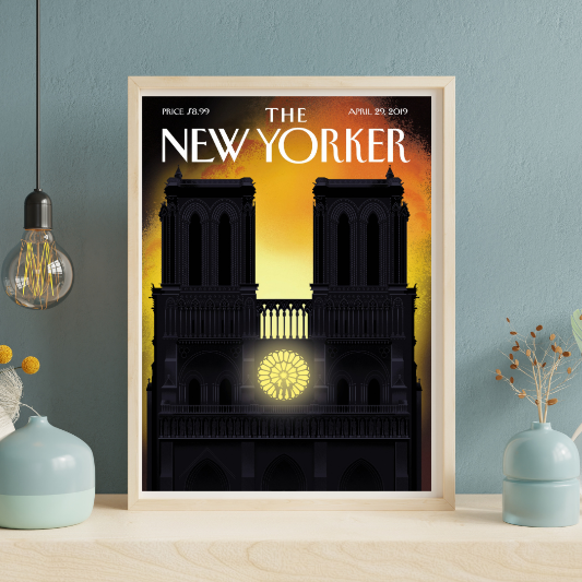 The New Yorker April 29 2019 framed poster