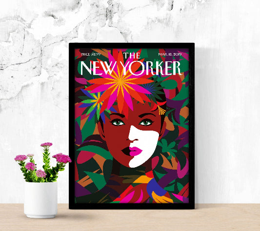 The New Yorker Mar 18 2019 framed poster