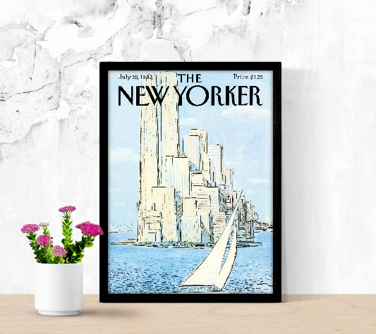 The New Yorker July 19 1982 framed poster