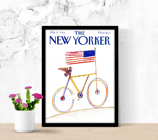 The New Yorker July 8 1985 framed poster