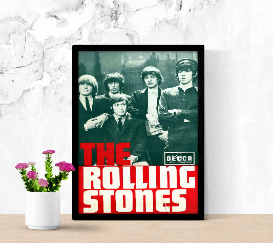 The Rolling Stones Wall Art framed poster