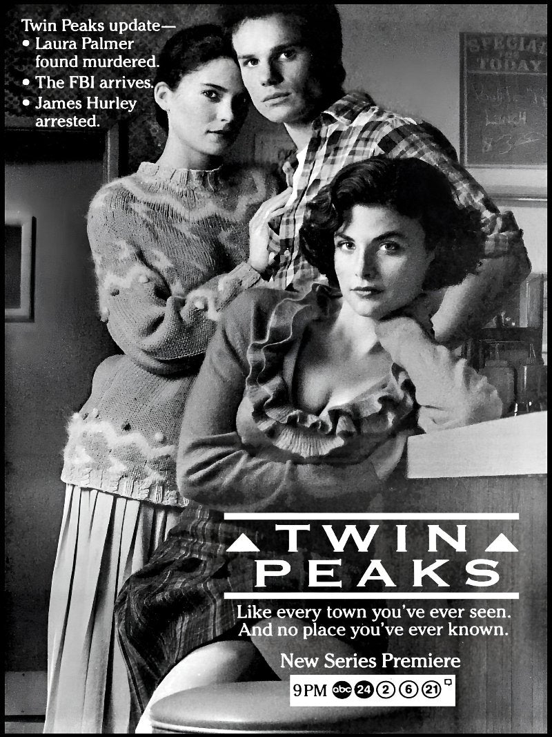 Twin Peaks paper poster1