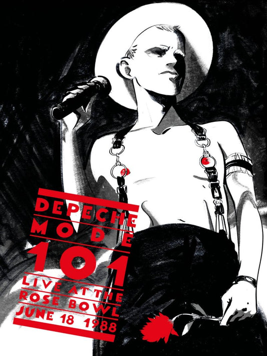 Depeche Mode 101 paper poster