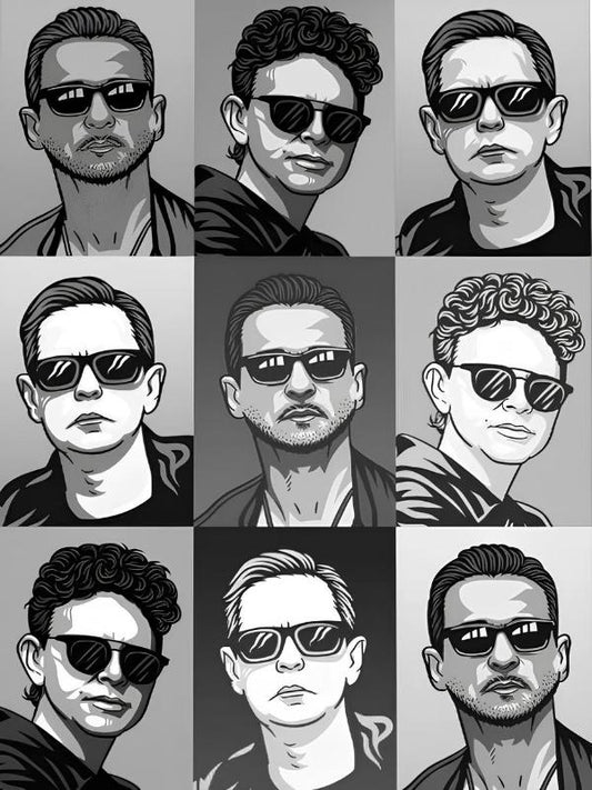 Depeche Mode 101 paper poster