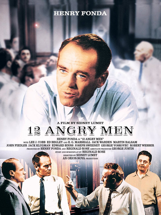 12 Angry Men paper poster