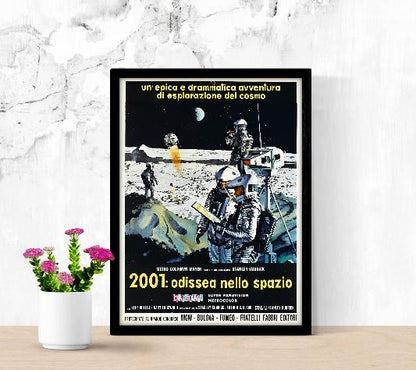 2001 Odissea nello spazio framed poster