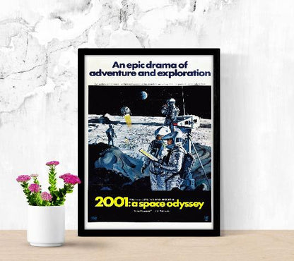 2001 A Space Odyssey framed poster