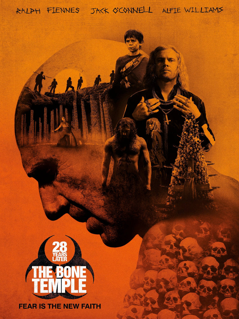 28 Years Later The Bone Temple paper poster