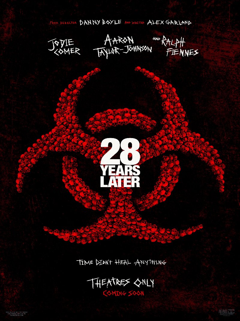 28 Years Later paper poster