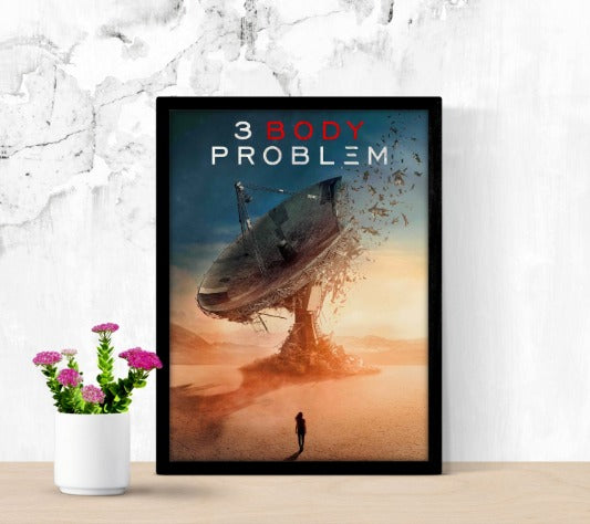 3 Body Problem - framed poster