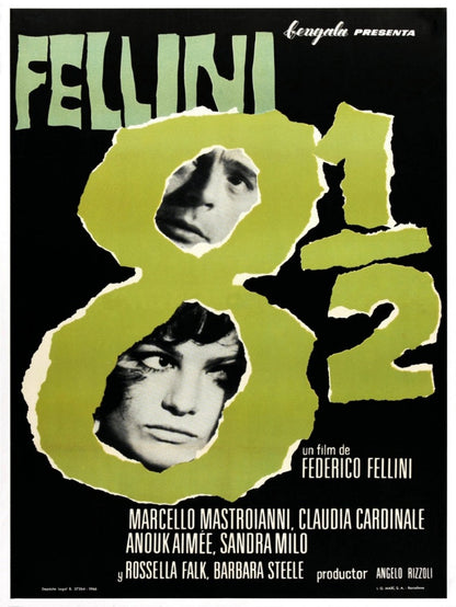 8½ - Federico Fellini - poster