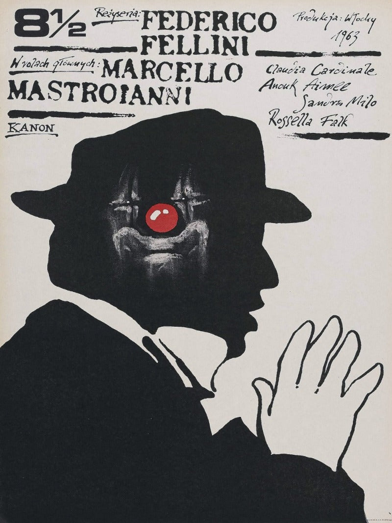 8½ - Federico Fellini - poster