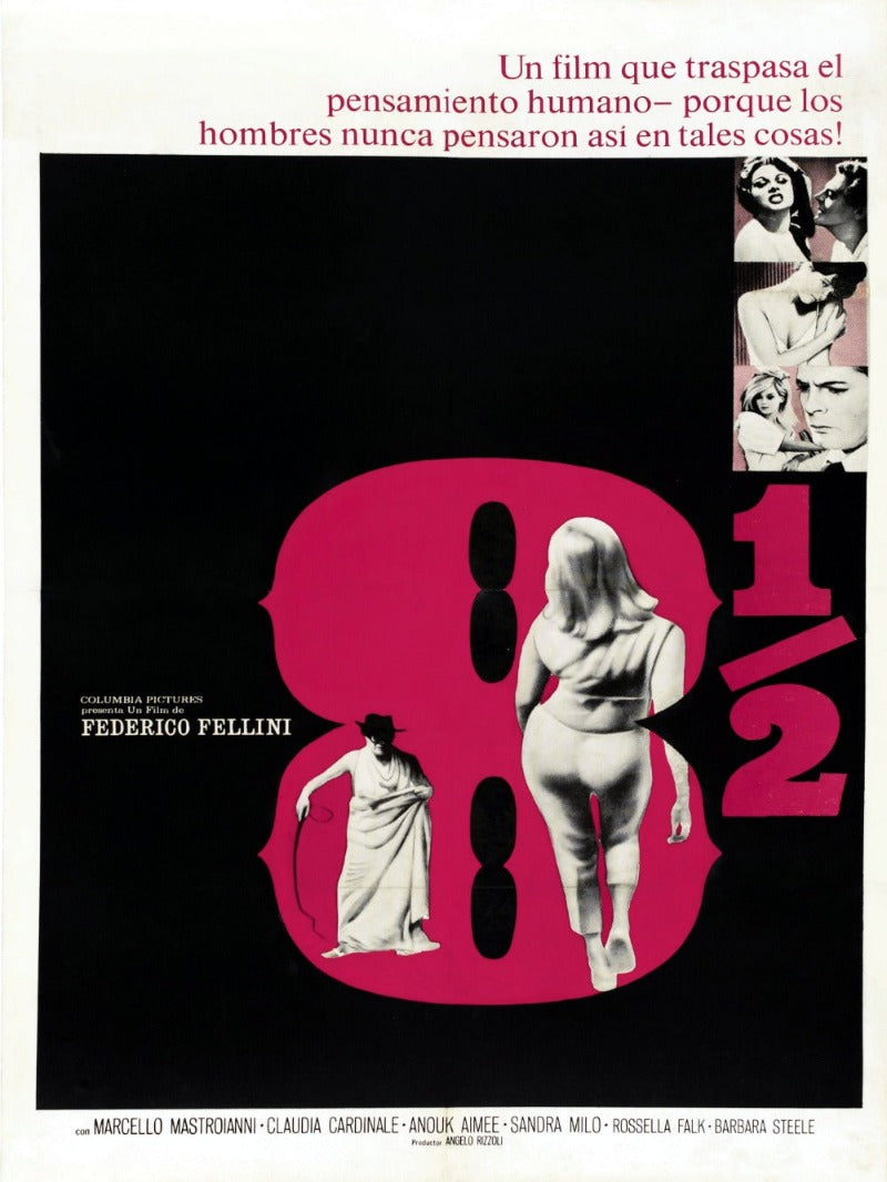 8½ - Federico Fellini - poster