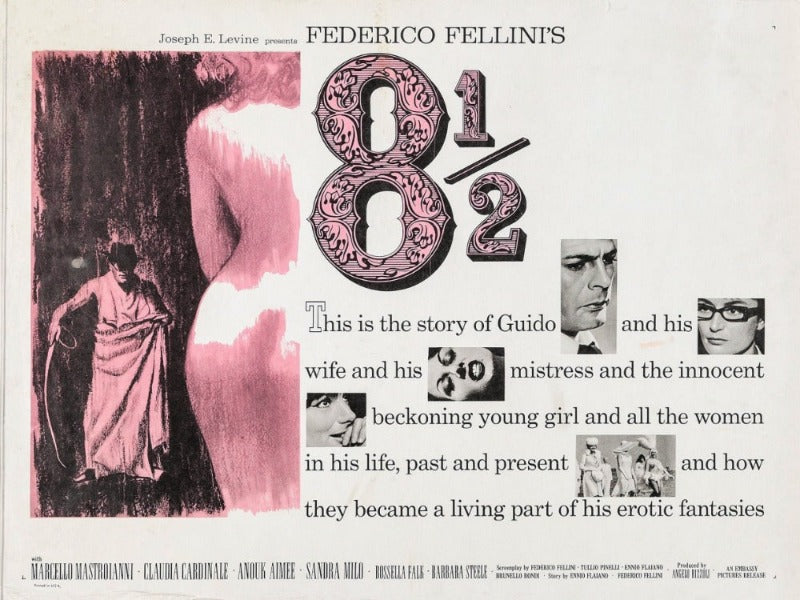 8½ - Federico Fellini - poster