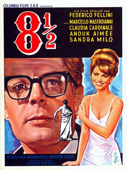 8½ - Federico Fellini - poster