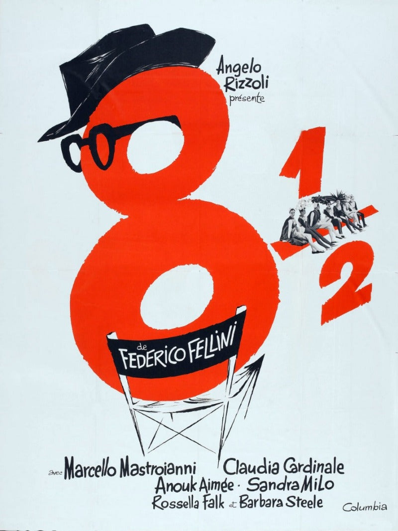 8½ - Federico Fellini - poster