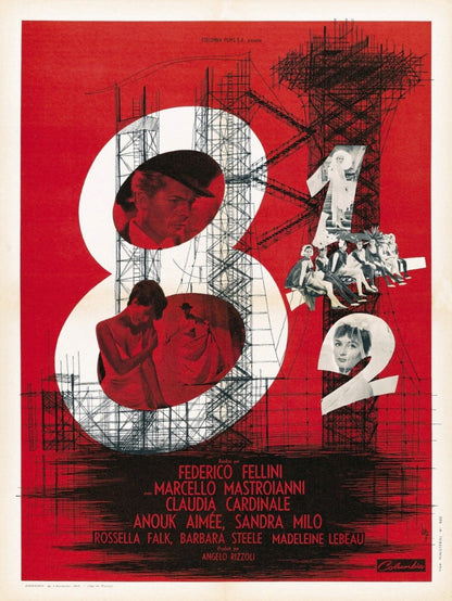 8½ - Federico Fellini - poster