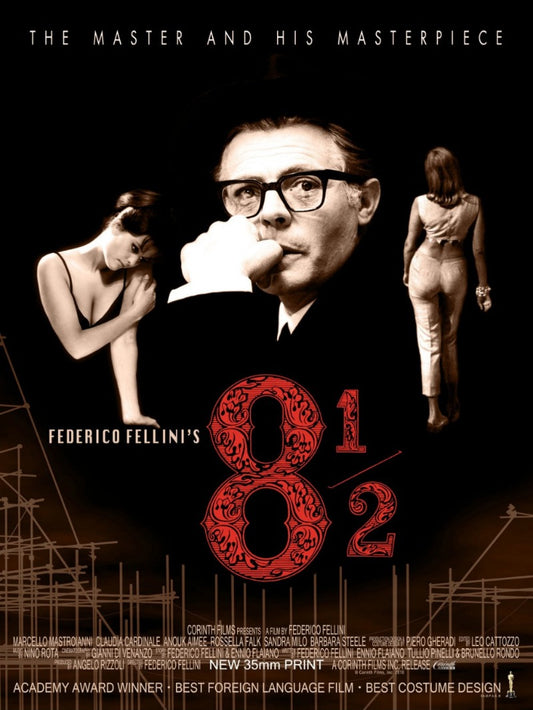 8½ - Federico Fellini - poster