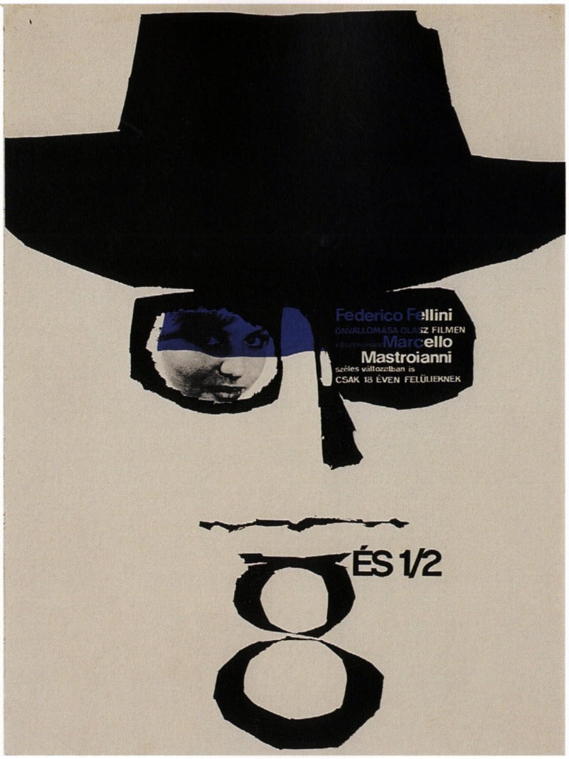 8½ - Federico Fellini - poster