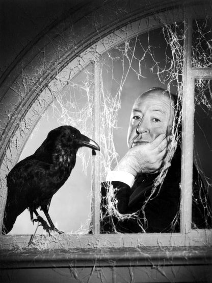 Alfred Hitchcock (The Birds) - poster