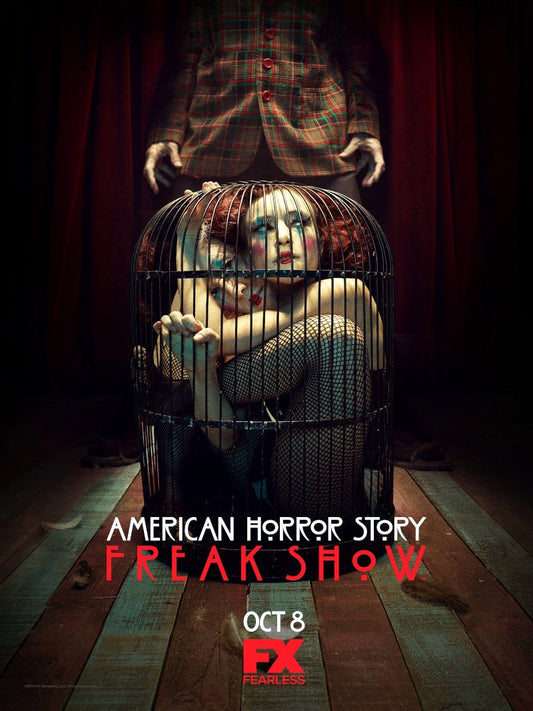 American Horror Story paper poster