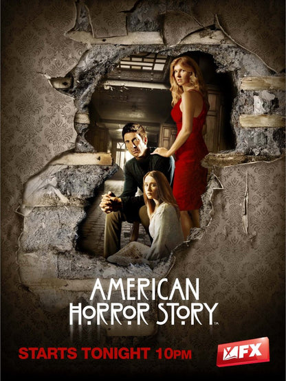 American Horror Story paper poster