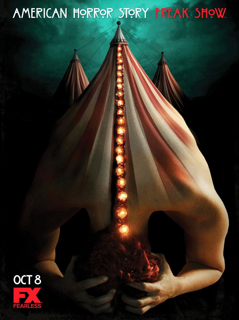 American Horror Story paper poster