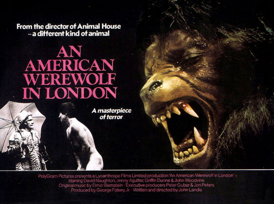An American Werewolf in London aper poster