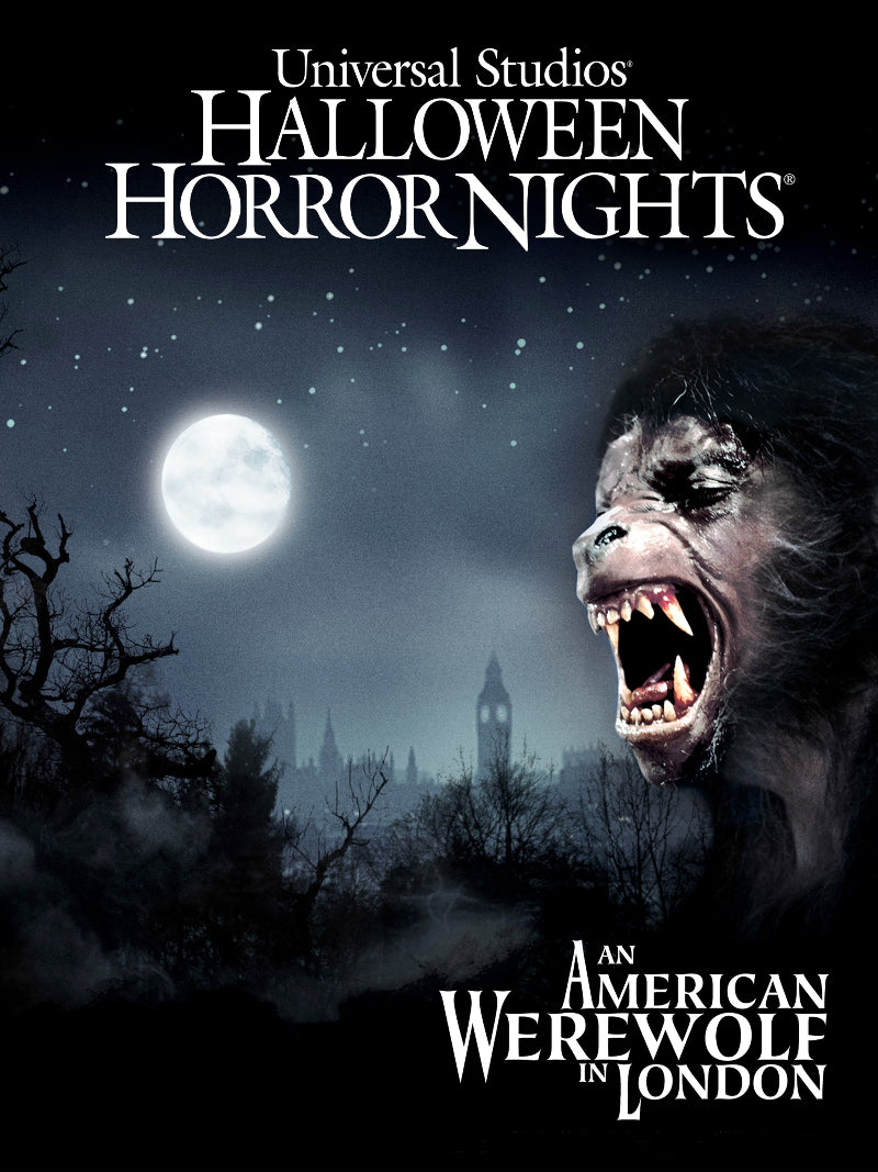 An American Werewolf in London paper poster