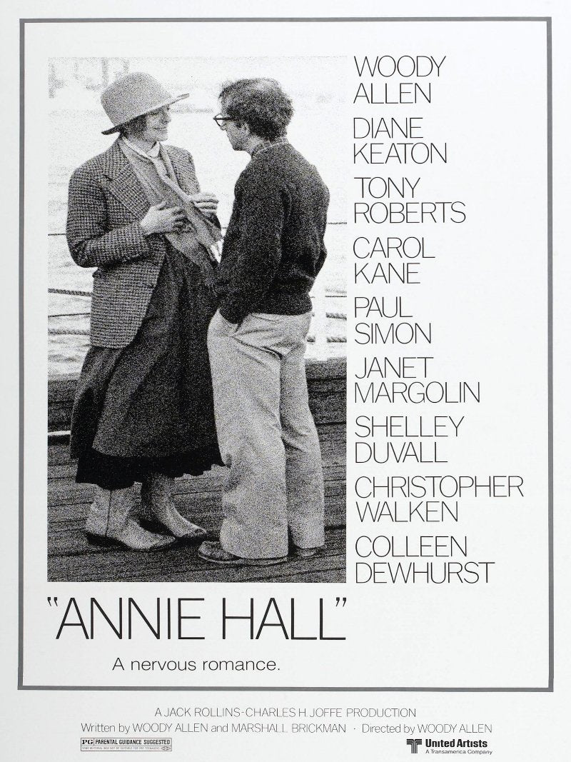 Annie Hall paper poster