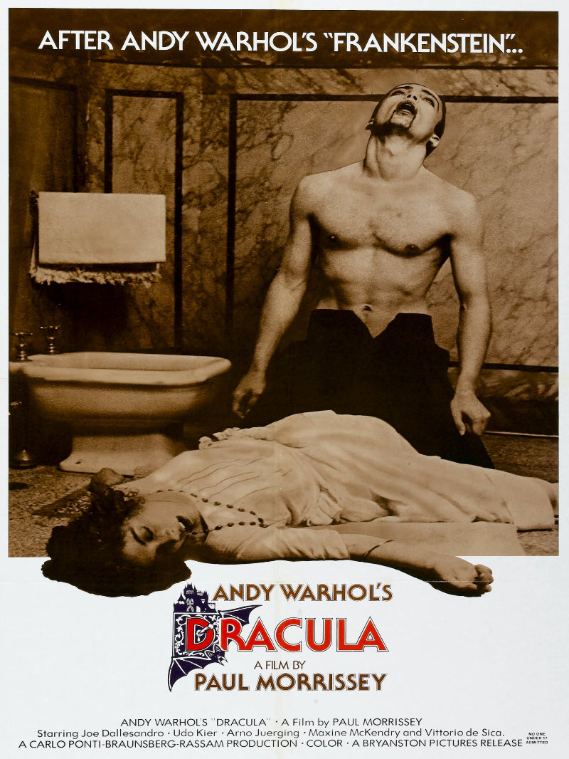 Blood For Dracula paper poster