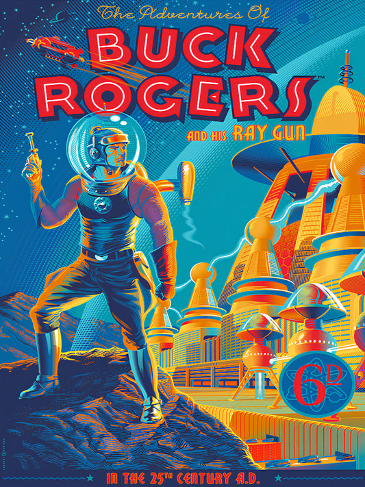 Buck Rogers in the 25th Century paper poster