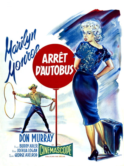 Arret D'autobus paper poster