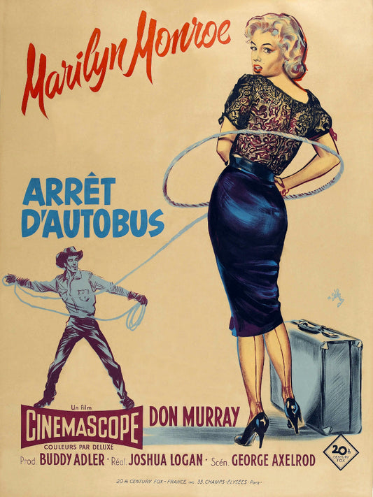 Arret D'autobus paper poster