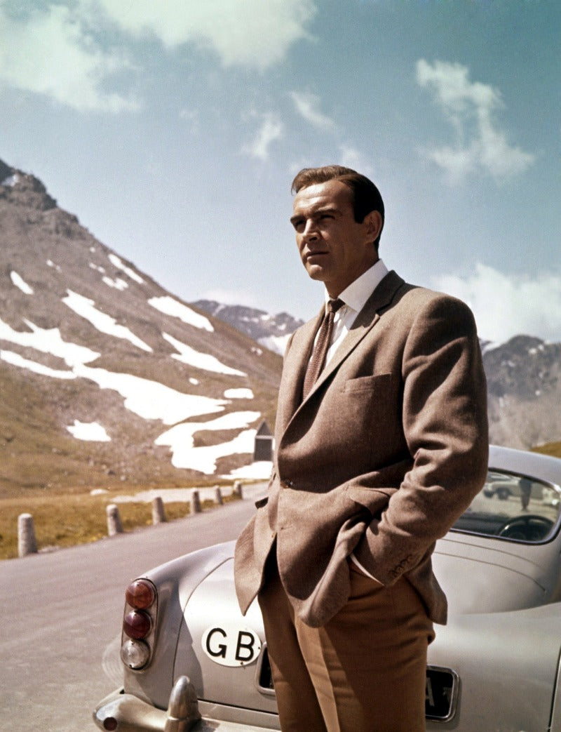 Sean Connery (Goldfinger, 1964) - paper poster