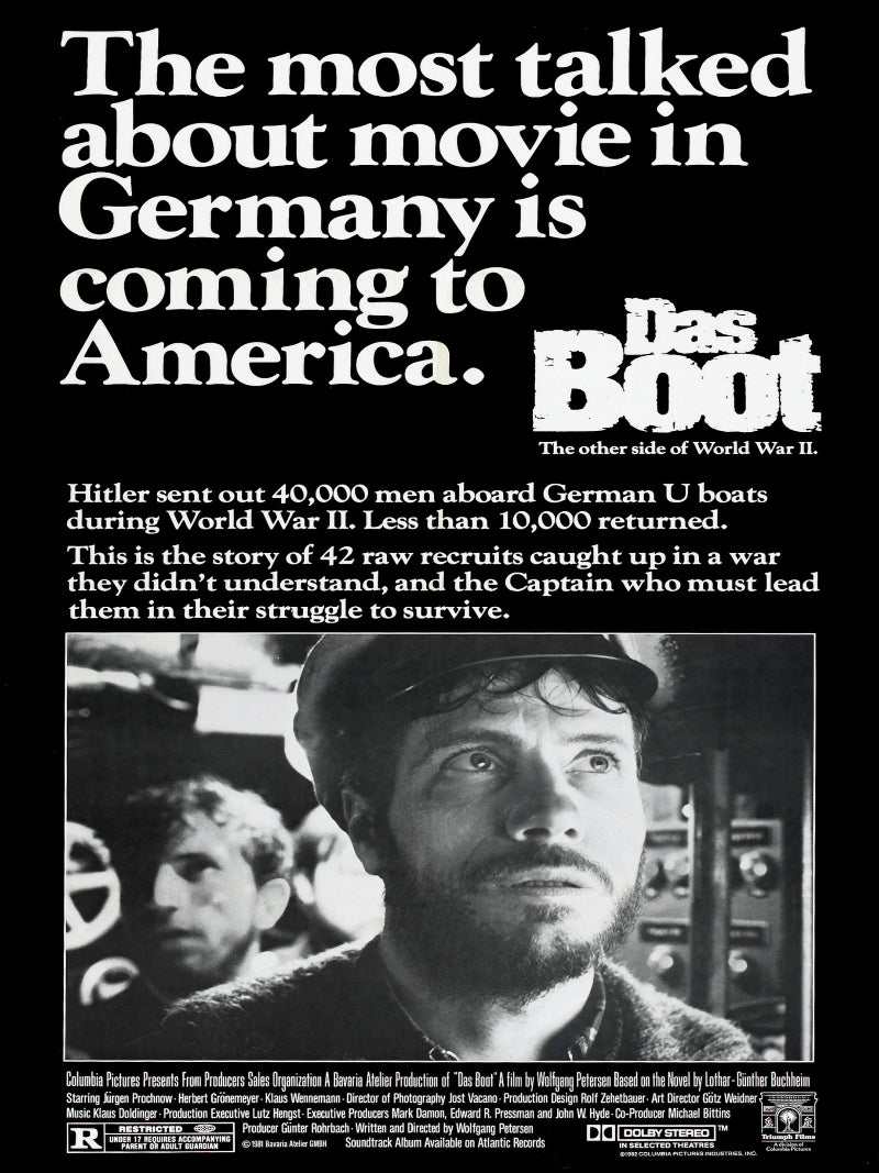 Das Boot paper poster